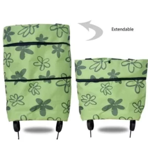 Foldable Shopping Trolley Tote Bag