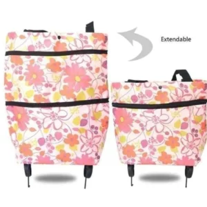 Foldable Shopping Trolley Tote Bag