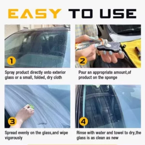 Glass Oil Film Removing Paste