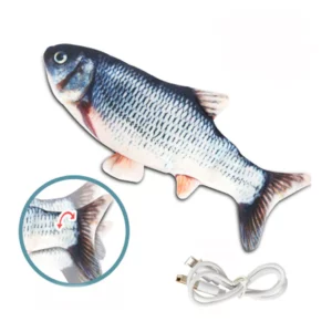 Interactive Electronic Fish Friend With Dogs And Cats