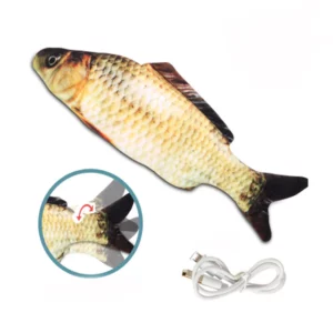 Interactive Electronic Fish Friend With Dogs And Cats