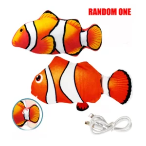 Interactive Electronic Fish Friend With Dogs And Cats