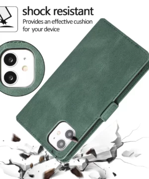 Leather Flip Oppo Phone Card Case For iPhone