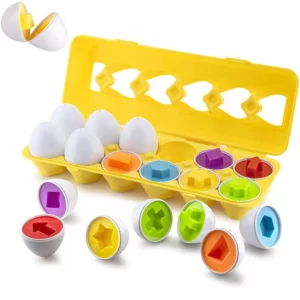 Montessori Geometric Eggs