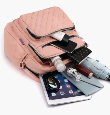 Multifunctional Large-Capacity Anti-Theft Nylon Backpack