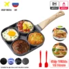 Non-Stick 4 Hole Frying Pot Pan