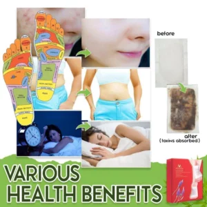 Premium Herbal Detox Foot Pads (10 pcs)