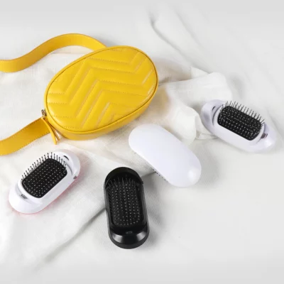 Pro Brush Negative Ions Hair Comb Portable Electric Ionic Hairbrush