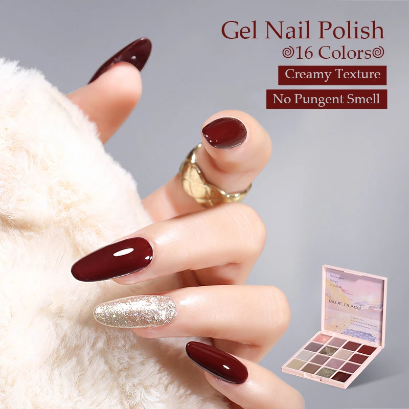 Shyan Color Solid Canned Nail Polish Gel