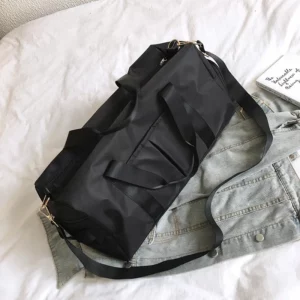 Sports Duffle Bag with Shoe Compartment
