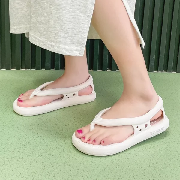Summer Non-Slip Clip Toe Flip-flops