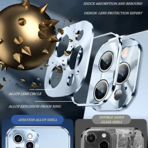 iPhone Series Metal Frame Mobile Phone Case