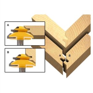 45 ° Miter Router Bit