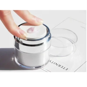 Cream Jar Vacuum Bottle