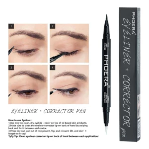 Duo Eyeliner Corrector Waterproof Pen