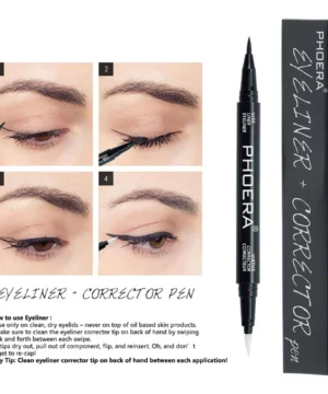 Duo Eyeliner Corrector Waterproof Pen