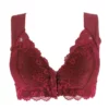 Front Hooks Stretch Lace Super Lift Bra