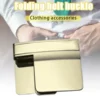 Lazy Portable Folding Belt Buckle
