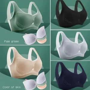 Ultra-Thin Ice Silk Bra