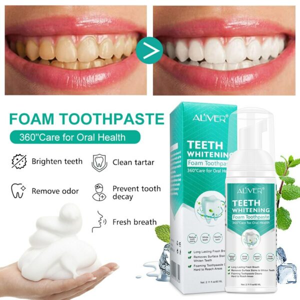Whitening Foam Toothpaste