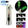 11 Modes Portable Multifunction Mini LED Flashlight