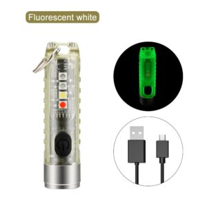 11 Modes Portable Multifunction Mini LED Flashlight