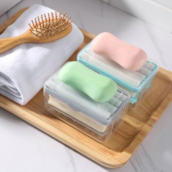 2 IN 1 Soap Cleaning Storage Foaming Box