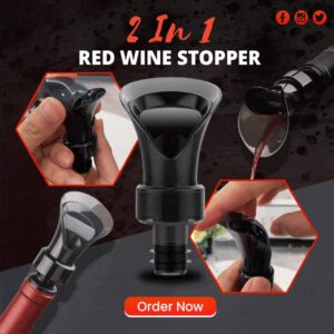 2 Mu1 Red Wine Stopper