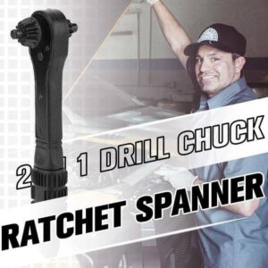 2 sa 1 Drill Chuck Ratchet Spanner