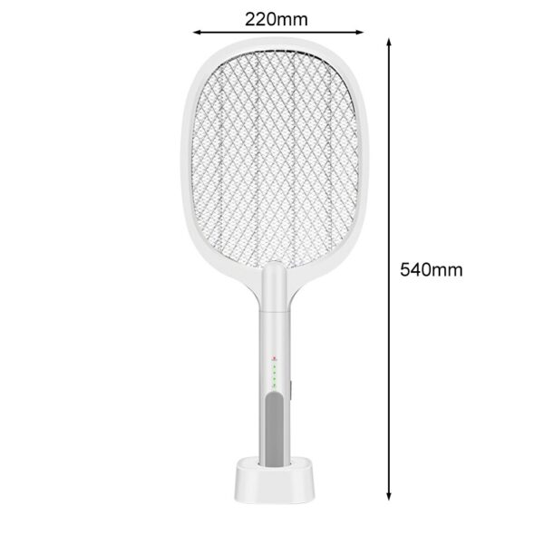 2-in-1 Electric Swatter & Night Mosquito Killing Lamp