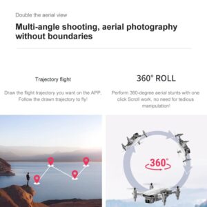 2022 Lîstika Drone ya Nû Bi 4K/6K UHD Û Kamera Dualî