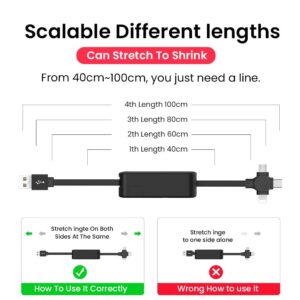 3 In 1 Charging Cable Roll