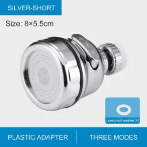 360 Degree Rotating Kitchen Shower Faucet