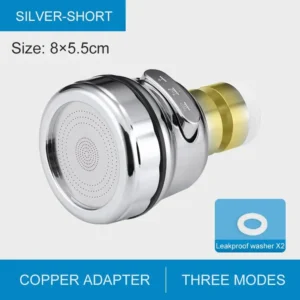 360 Degree Rotating Kitchen Shower Faucet