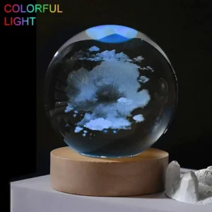 3D Planet Crystal Ball