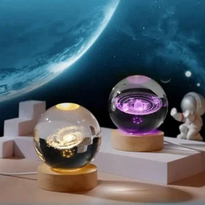 3D Planet Crystal Ball