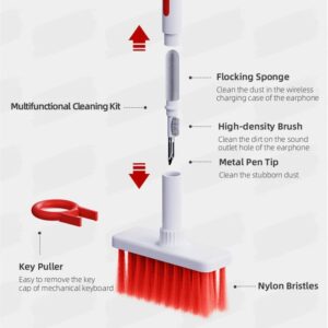 5 in 1 Keyboard Cleaning Brush Kit & Earphone Cleaner