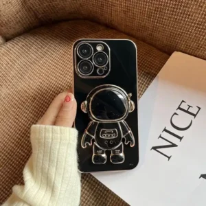 6D Plating Astronaut Hidden Stand Case Cover