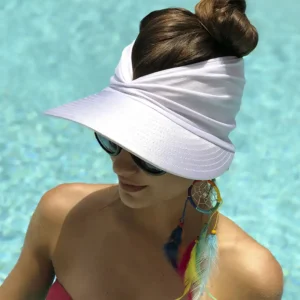 Anti-Ultraviolet Elastic Top Beach Hat