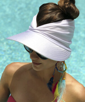 Anti-Ultraviolet Elastic Top Beach Hat