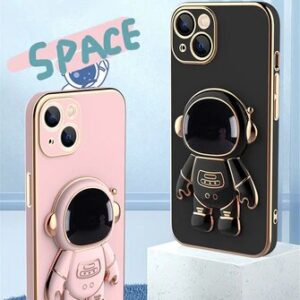 Astronaut Folding Bracket iPhone Case