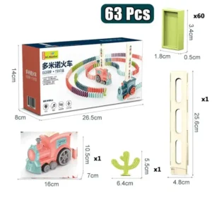 Automatic Domino Train Toy
