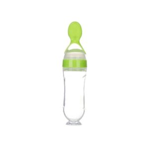 Baby Squeezy Food Grade Silicone Spoon Bottle