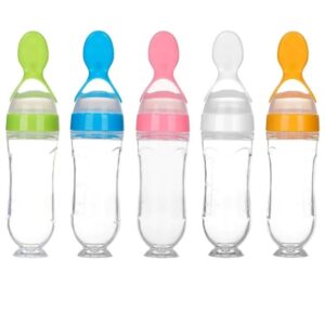Baby Squeezy Food Grade Silicone Spoon Bottle