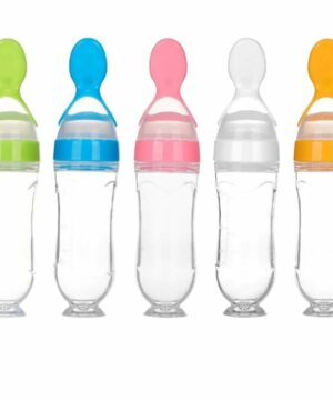 Baby Squeezy Food Grade Silicone Spoon Bottle
