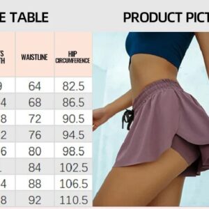 Butterfly Shorts 2 in 1 Flowy Fitness Yoga Shorts for Women