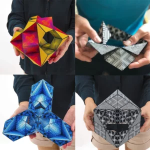 Alternative view of Changeable Magnetic Magic Cube