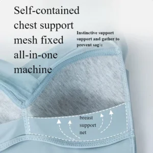 Comfort Wirefree Bra Fits DD