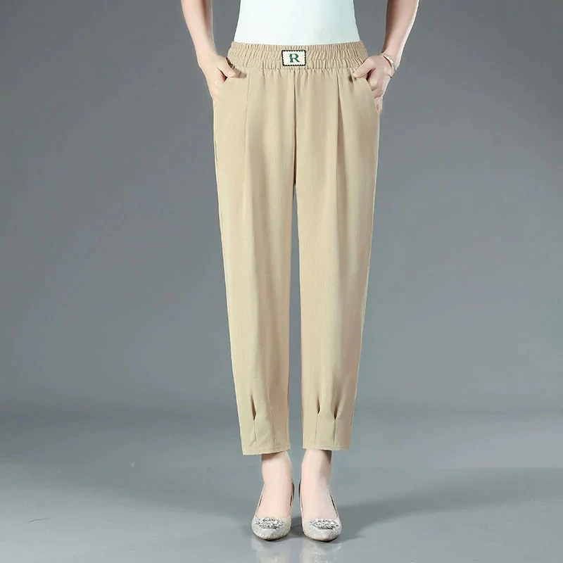 Cool Ice Silk Harem Pants for Women - Image 4