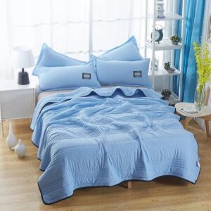 Cool Ice Silk Summer Time Air Blanket